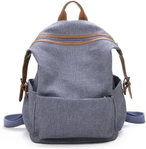 Ladies Leather Backpacks Women Bags Casual Female Business Bags Women Backpack Laptop Backpack (Black)