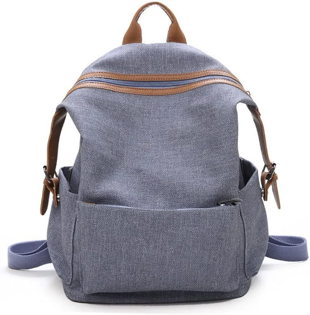 Ladies Leather Backpacks Women Bags Casual Female Business Bags Women Backpack Laptop Backpack (Black)