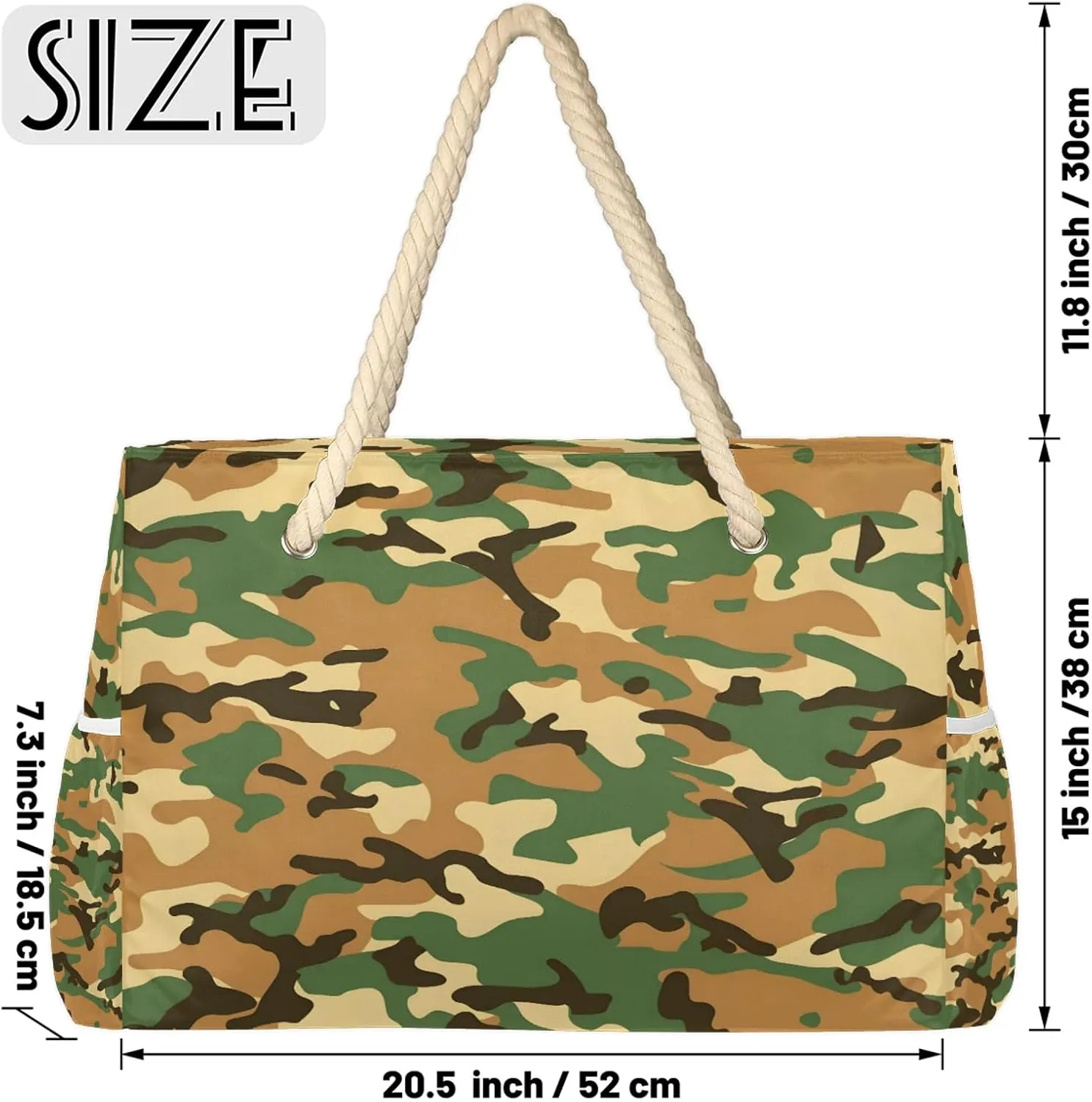 Large Beach Bags for Women with Zipper Beach Tote Bag Waterproof Sandproof Gym Swim Pool Grocery Travel Bag