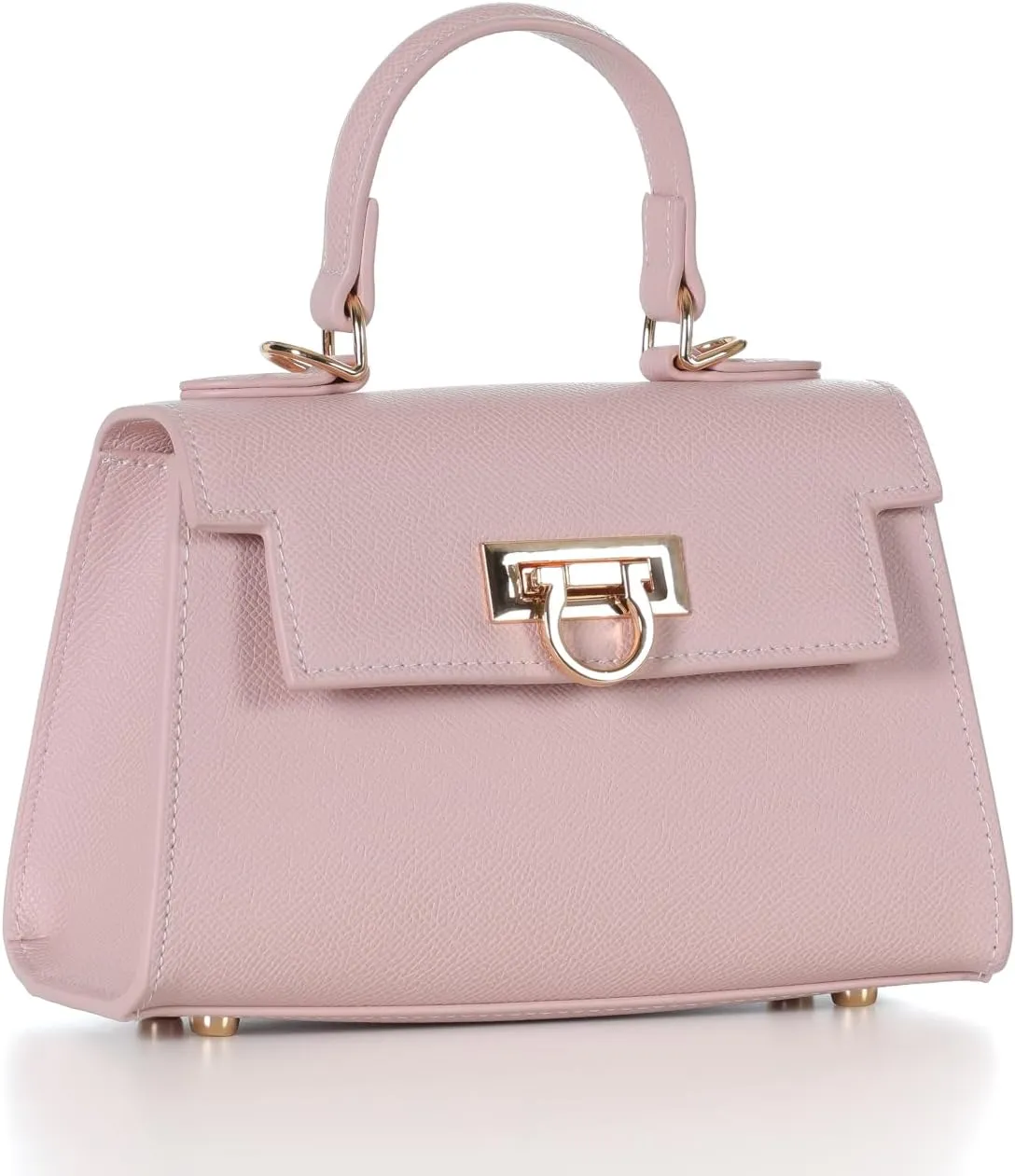 Layla Mini Womens Top-Handle Handbags  Luxury Crossbody Purse Shoulder Bag for Women  Leather Handbag, Detachable Strap