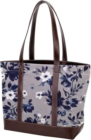 Leaf Art-799 Tote Bags Durable Leather Canvas Purses and Handbags for Women Top Handle Shoulder Satchel Hobo Bags