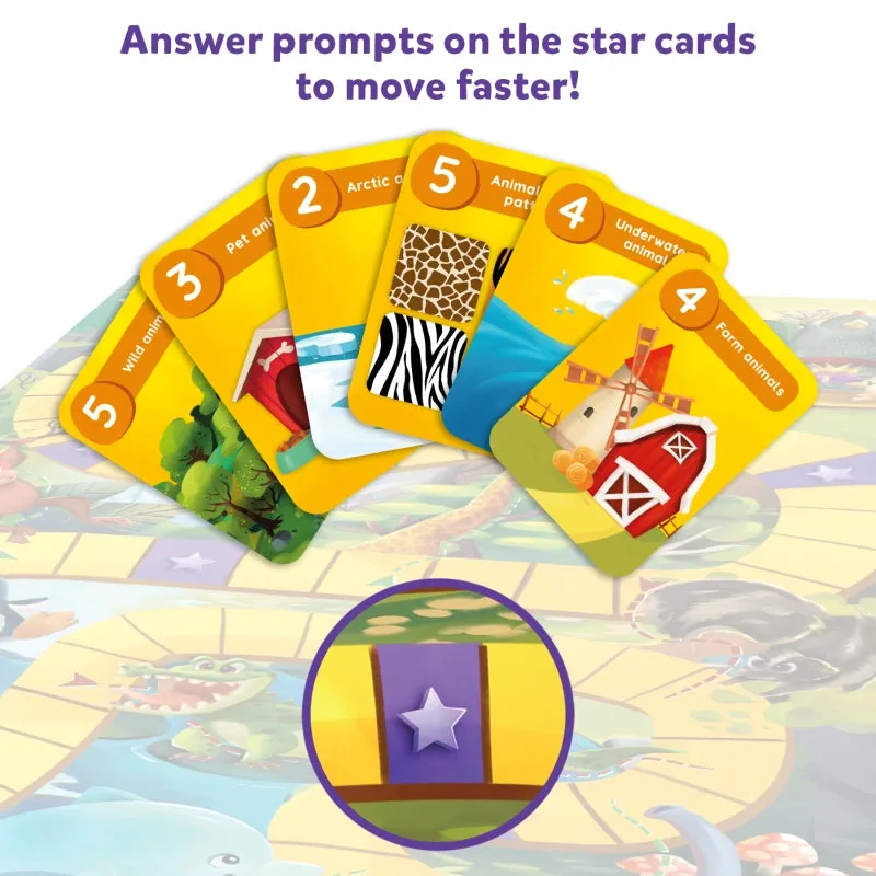 Leaps & Tumbles | Fun Family Board Game (ages 3 )