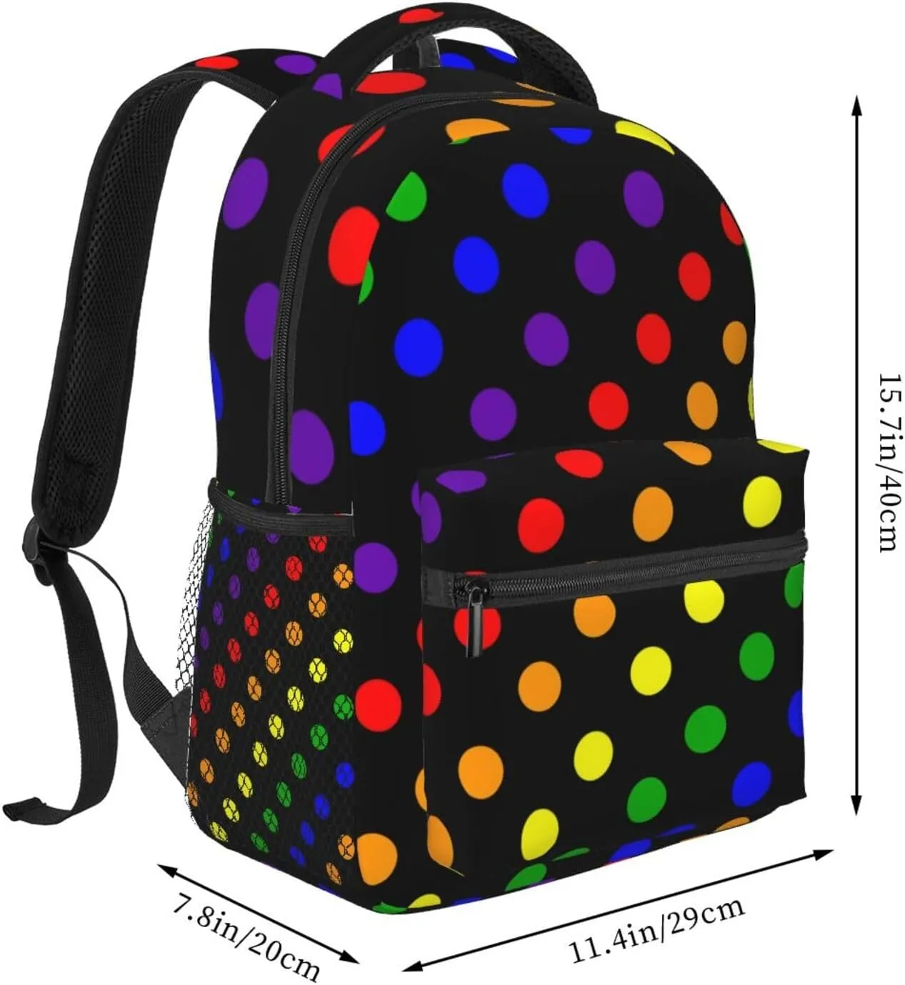 LGBT Gay Pride Backpack,Cute Bookbags Laptop Bag Shoulder Bags Travel Hiking Camping Daypack for Men Women