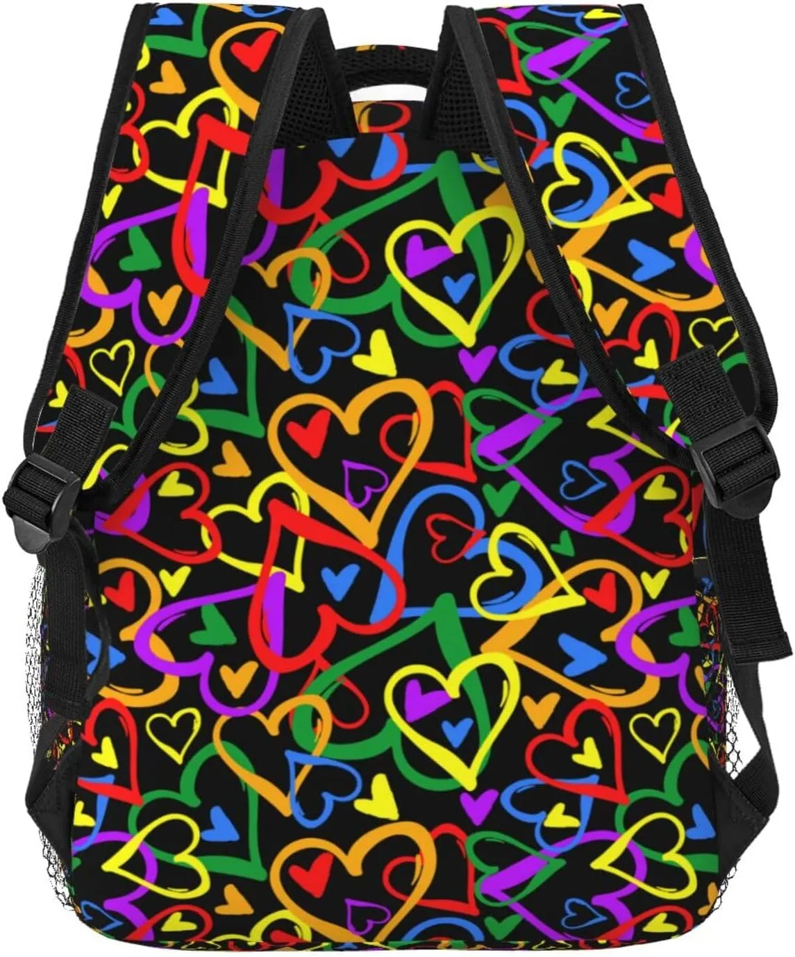LGBT Gay Pride Backpack,Cute Bookbags Laptop Bag Shoulder Bags Travel Hiking Camping Daypack for Men Women