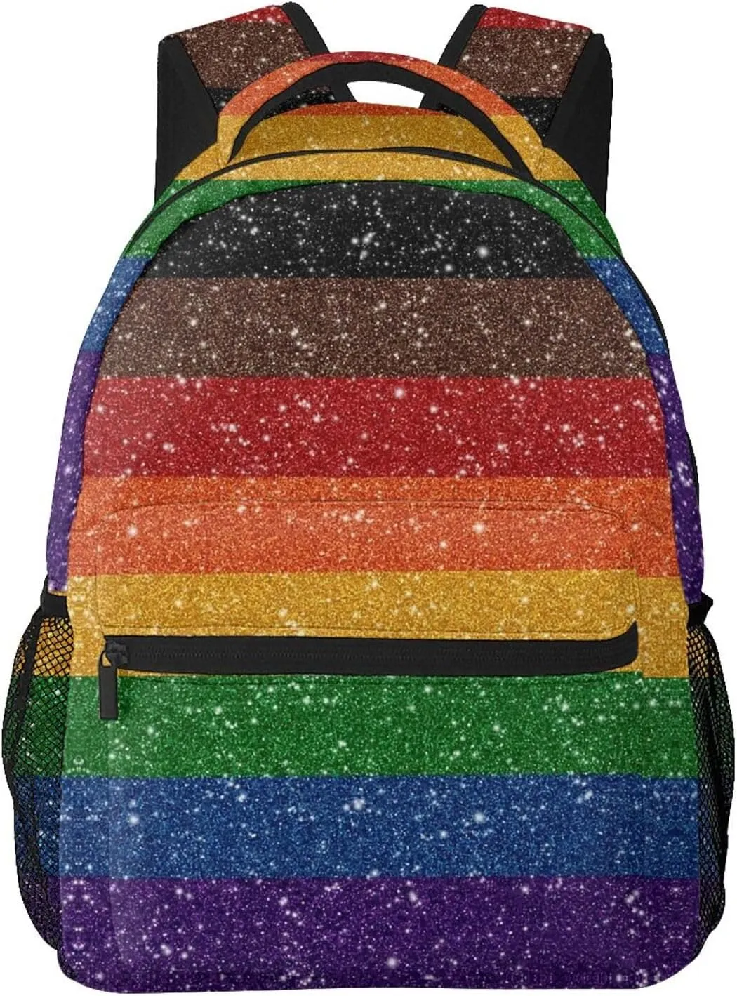LGBT Gay Pride Backpack,Cute Bookbags Laptop Bag Shoulder Bags Travel Hiking Camping Daypack for Men Women