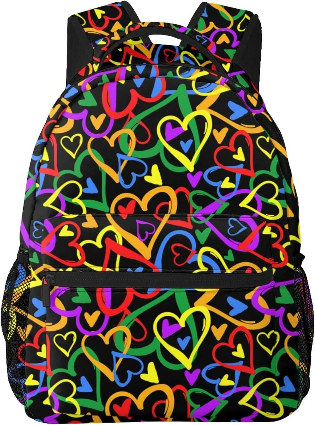 LGBT Gay Pride Backpack,Cute Bookbags Laptop Bag Shoulder Bags Travel Hiking Camping Daypack for Men Women