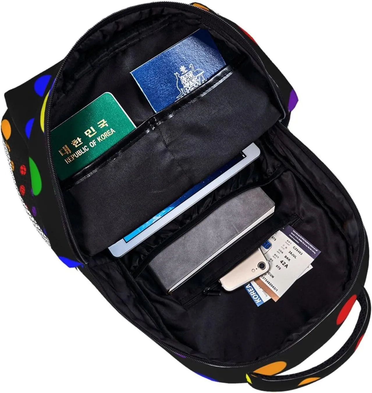 LGBT Gay Pride Backpack,Cute Bookbags Laptop Bag Shoulder Bags Travel Hiking Camping Daypack for Men Women