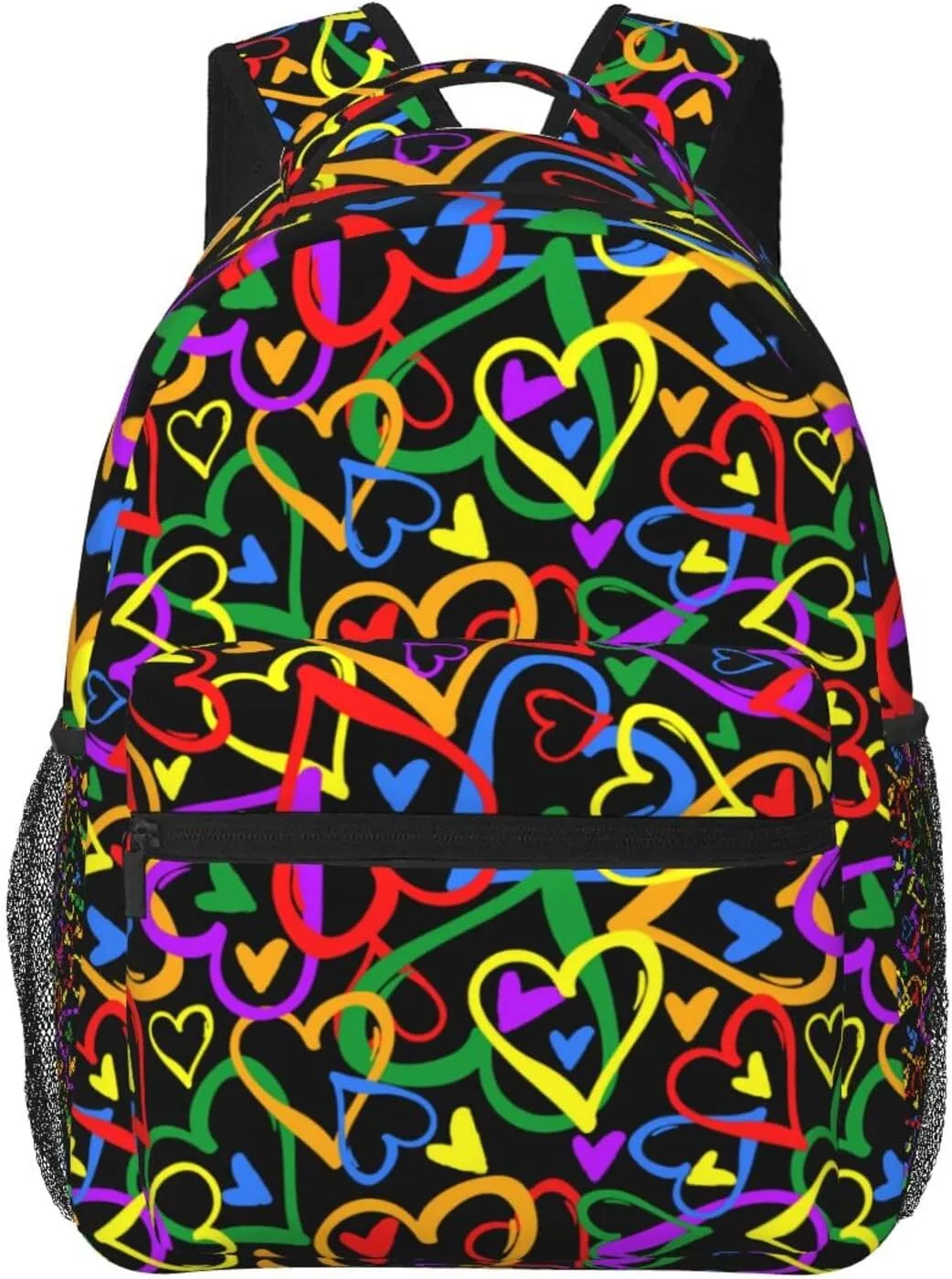 LGBT Gay Pride Backpack,Cute Bookbags Laptop Bag Shoulder Bags Travel Hiking Camping Daypack for Men Women