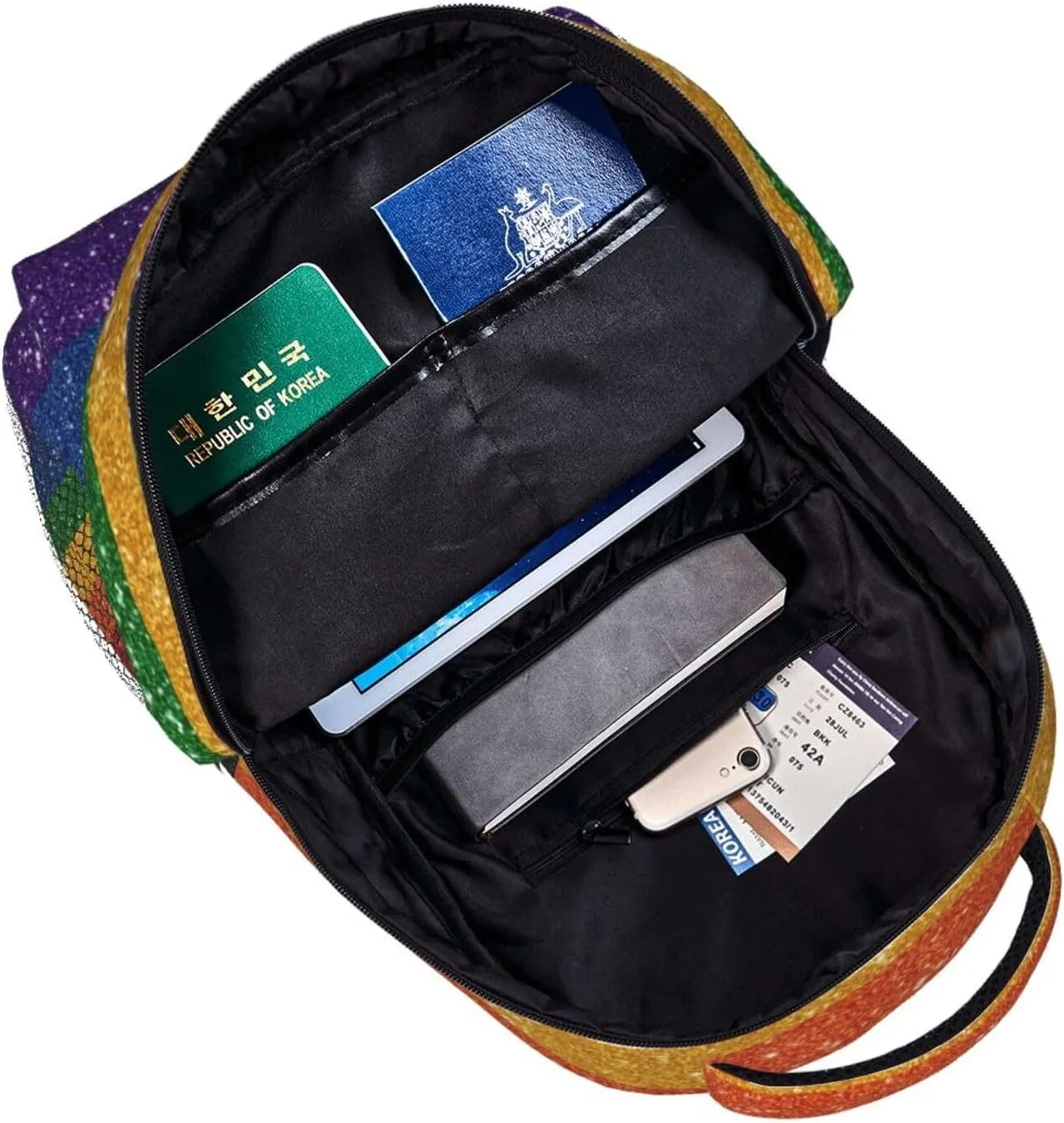 LGBT Gay Pride Backpack,Cute Bookbags Laptop Bag Shoulder Bags Travel Hiking Camping Daypack for Men Women