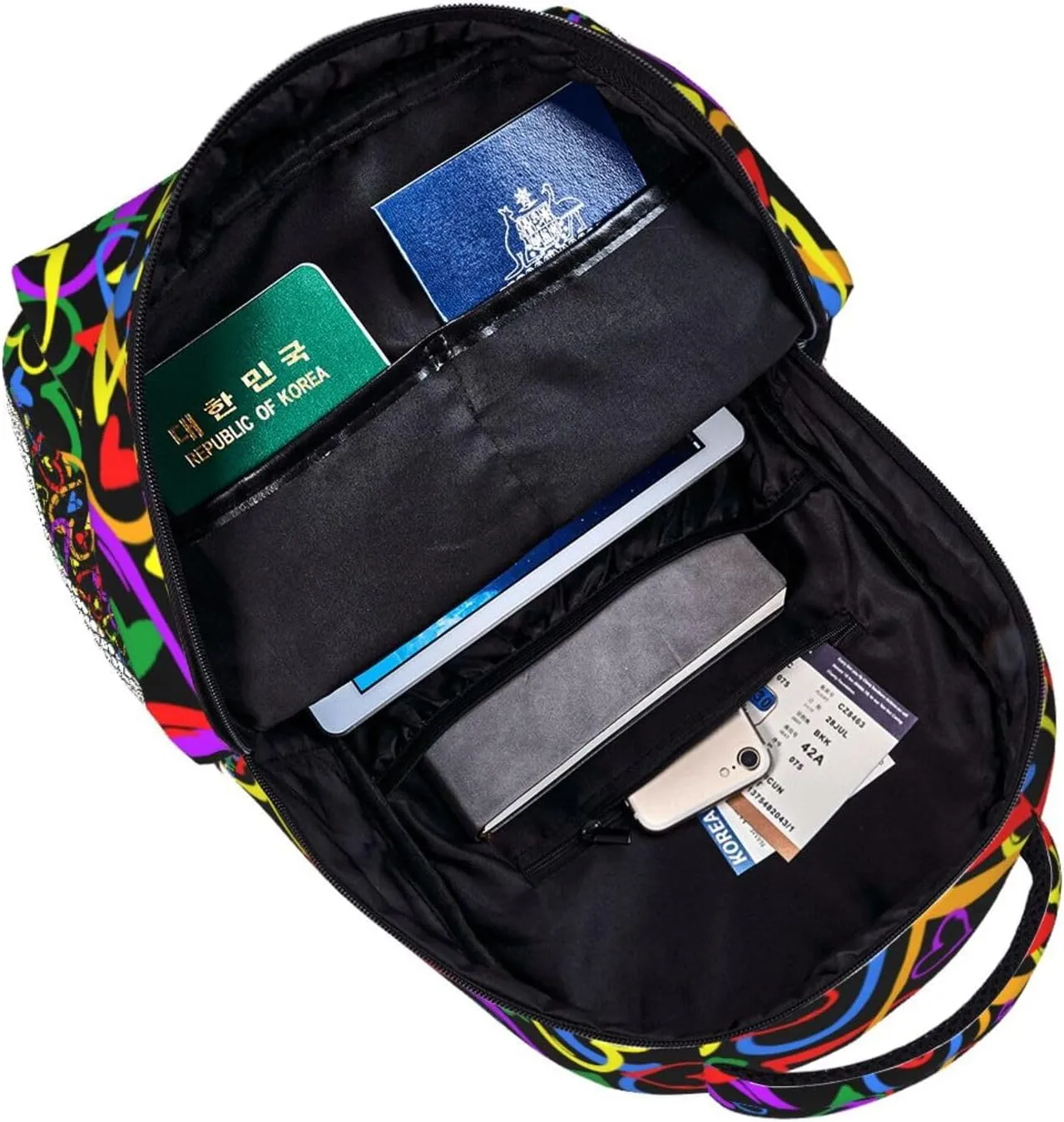 LGBT Gay Pride Backpack,Cute Bookbags Laptop Bag Shoulder Bags Travel Hiking Camping Daypack for Men Women