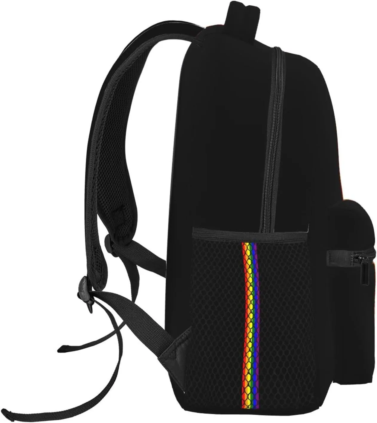 LGBT Gay Pride Backpack,Cute Bookbags Laptop Bag Shoulder Bags Travel Hiking Camping Daypack for Men Women