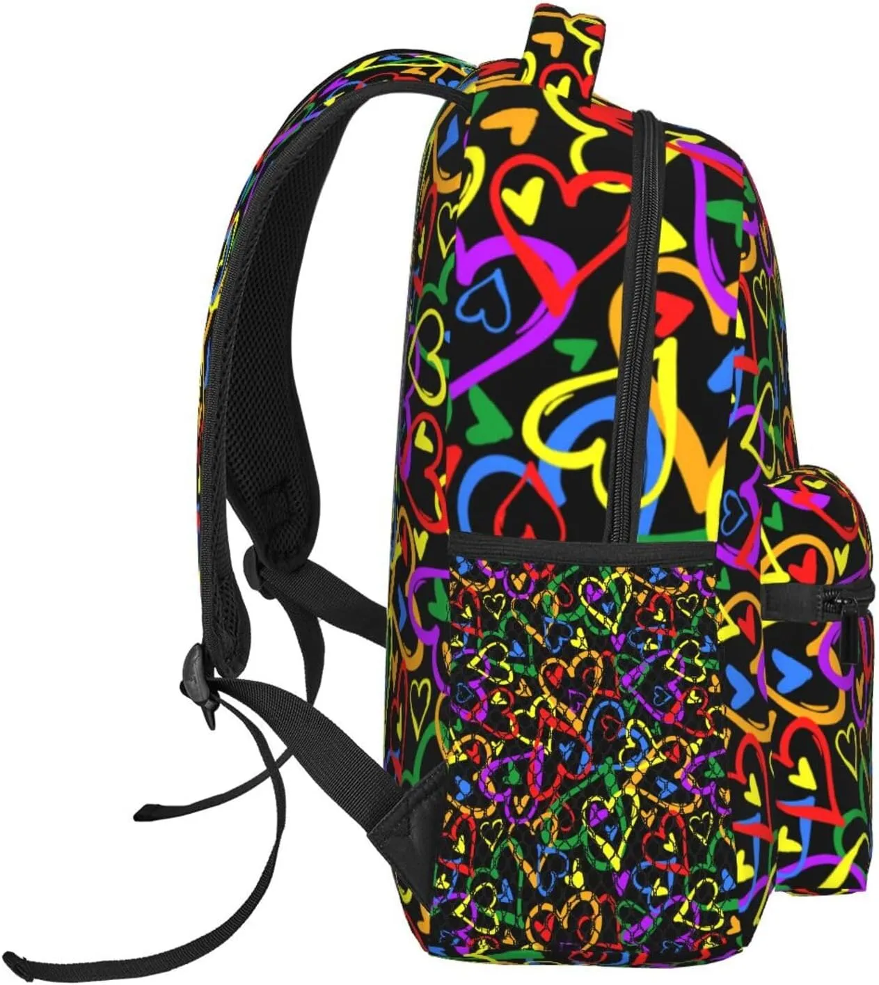 LGBT Gay Pride Backpack,Cute Bookbags Laptop Bag Shoulder Bags Travel Hiking Camping Daypack for Men Women