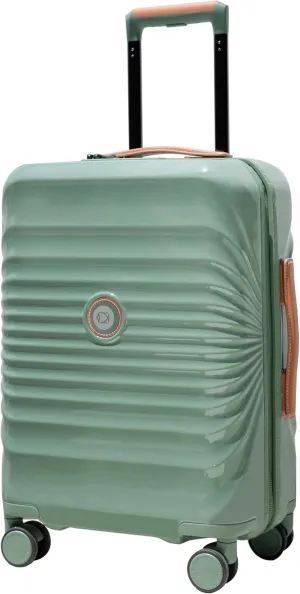 Lightweight 28" Luggage with USB Port and Wheel Lock, Spacious Green Suitcase with Spinner Wheels