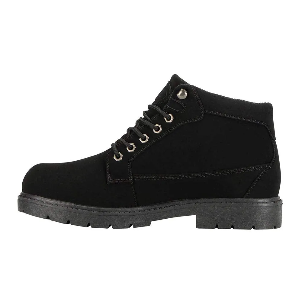Lugz Men's Mantle Mid Classic Memory Foam Chukka Fashion Boot, Black, 13