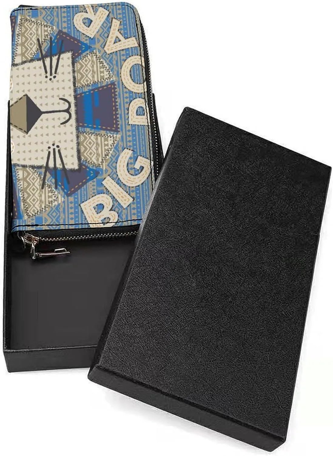 Luxury Long Handbag - PU Leather Large Capacity Clutch Purse with Multiple Card Slots | Elegant Travel Wallet, Party Evening Bag, Gift Box Included (Multiple Colors)