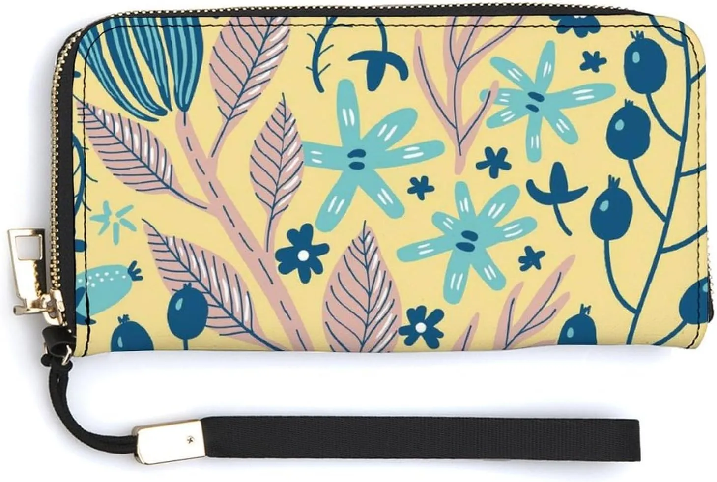 Luxury Long Handbag - PU Leather Large Capacity Clutch Purse with Multiple Card Slots | Elegant Travel Wallet, Party Evening Bag, Gift Box Included (Multiple Colors)