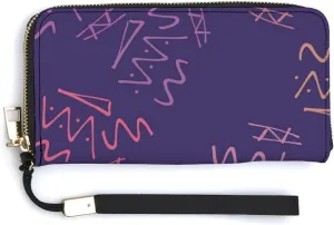 Luxury Long Handbag - PU Leather Large Capacity Clutch Purse with Multiple Card Slots | Elegant Travel Wallet, Party Evening Bag, Gift Box Included (Multiple Colors)