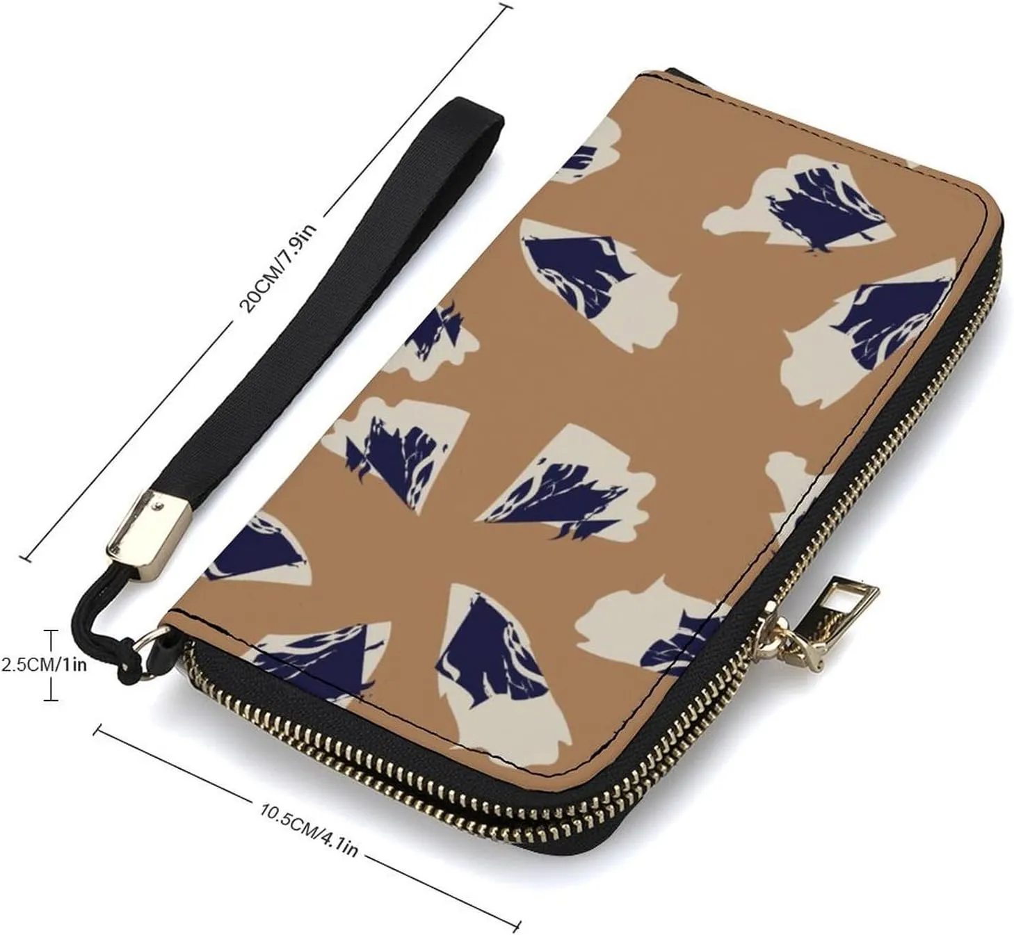 Luxury Long Handbag - PU Leather Large Capacity Clutch Purse with Multiple Card Slots | Elegant Travel Wallet, Party Evening Bag, Gift Box Included (Multiple Colors)