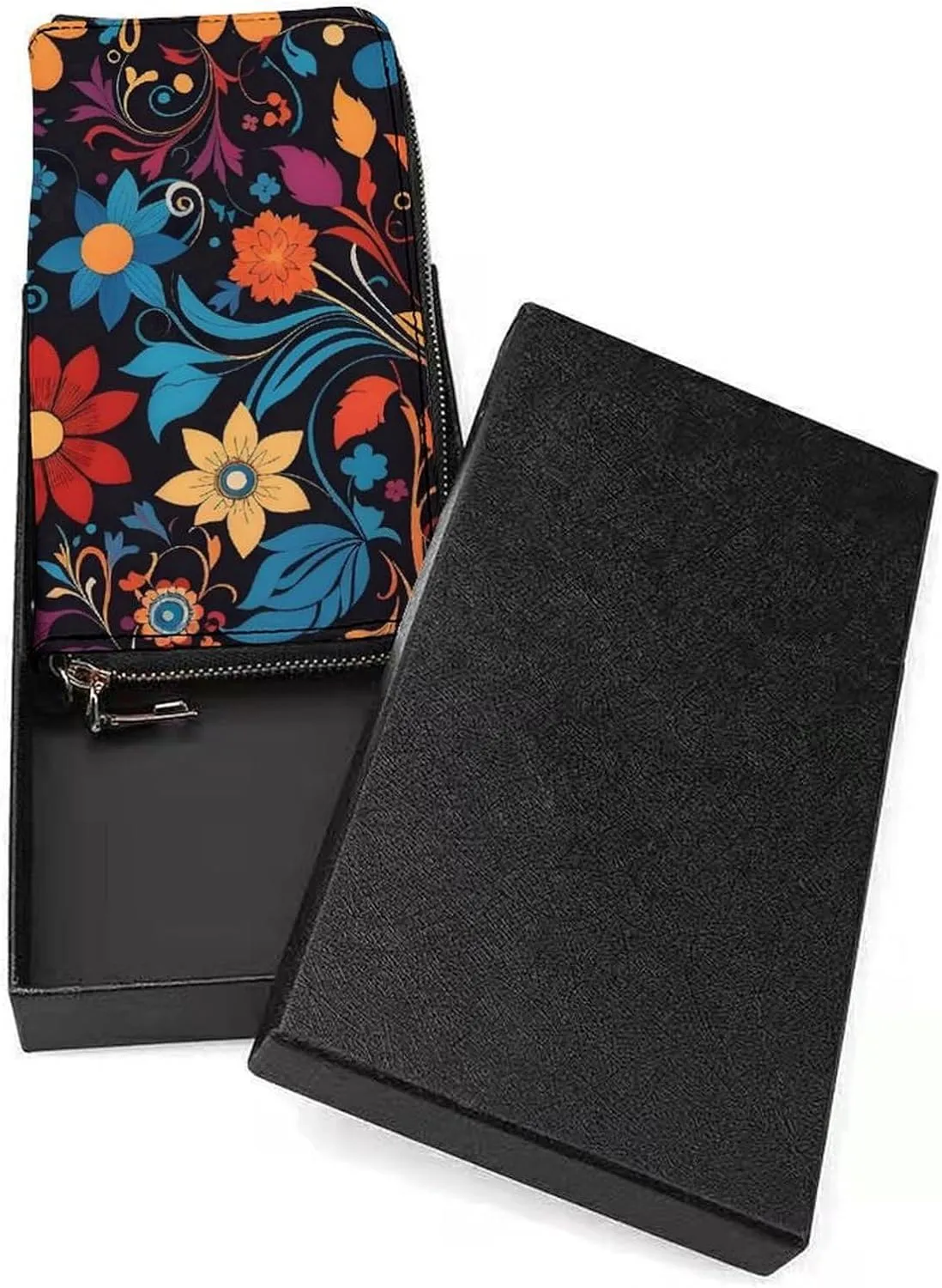 Luxury Long Handbag - PU Leather Large Capacity Clutch Purse with Multiple Card Slots | Elegant Travel Wallet, Party Evening Bag, Gift Box Included (Multiple Colors)