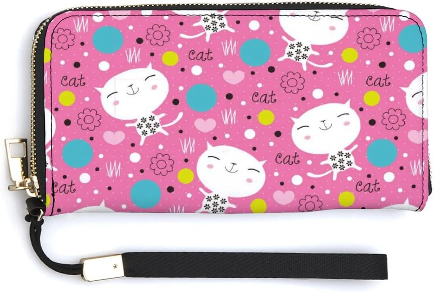 Luxury Long Handbag - PU Leather Large Capacity Clutch Purse with Multiple Card Slots | Elegant Travel Wallet, Party Evening Bag, Gift Box Included (Multiple Colors)