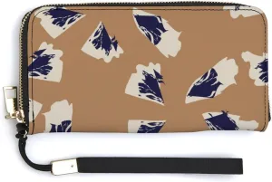 Luxury Long Handbag - PU Leather Large Capacity Clutch Purse with Multiple Card Slots | Elegant Travel Wallet, Party Evening Bag, Gift Box Included (Multiple Colors)