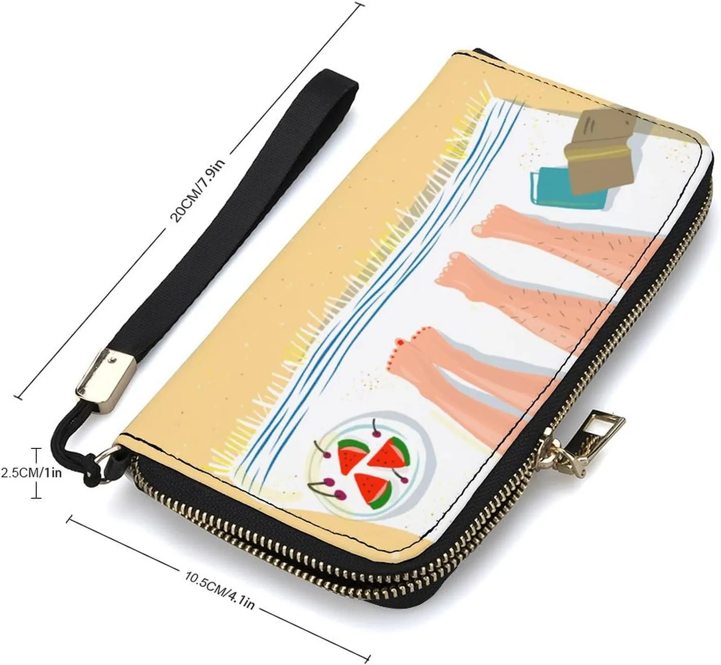 Luxury Long Handbag - PU Leather Large Capacity Clutch Purse with Multiple Card Slots | Elegant Travel Wallet, Party Evening Bag, Gift Box Included (Multiple Colors)