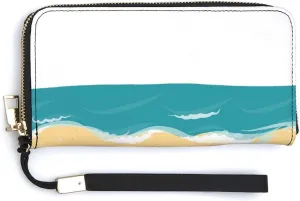 Luxury Long Handbag - PU Leather Large Capacity Clutch Purse with Multiple Card Slots | Elegant Travel Wallet, Party Evening Bag, Gift Box Included (Multiple Colors)