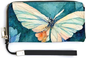 Luxury Long Handbag - PU Leather Large Capacity Clutch Purse with Multiple Card Slots | Elegant Travel Wallet, Party Evening Bag, Gift Box Included (Multiple Colors)