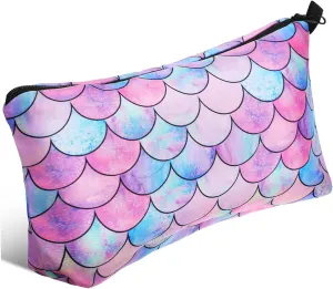 Makeup Bag Travel Toiletry Bag Secure Zipper for Makeup Brushes Polyester Travel Pouches