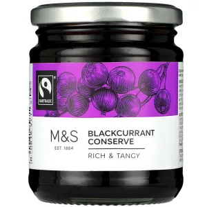 M&S Food Fairtrade Blackcurrant Conserve 340g