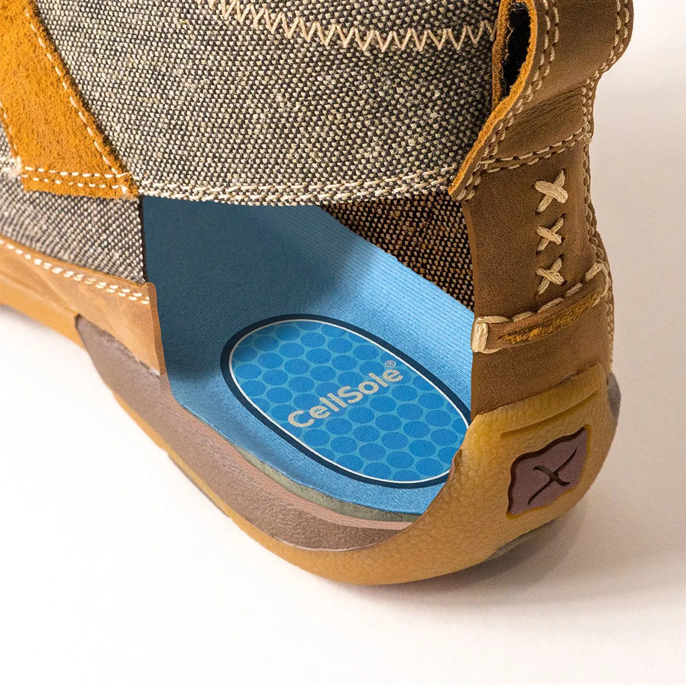 Men's CellSole Footbed - Round Toe Boot/Shoe