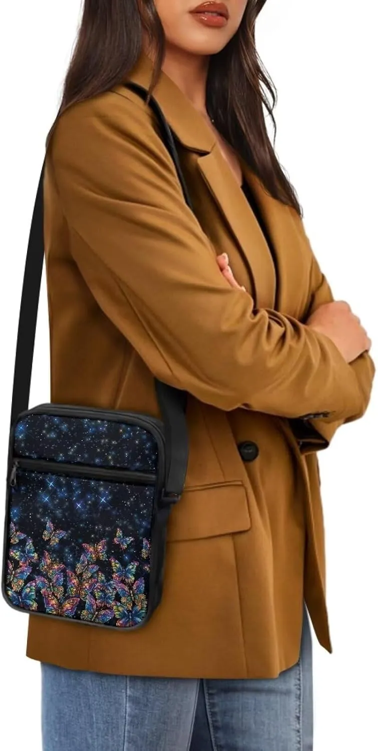 Messenger Bags for Travel Crossbody Shoulder Bags with Pockets Custom Satchel Bag for Phone