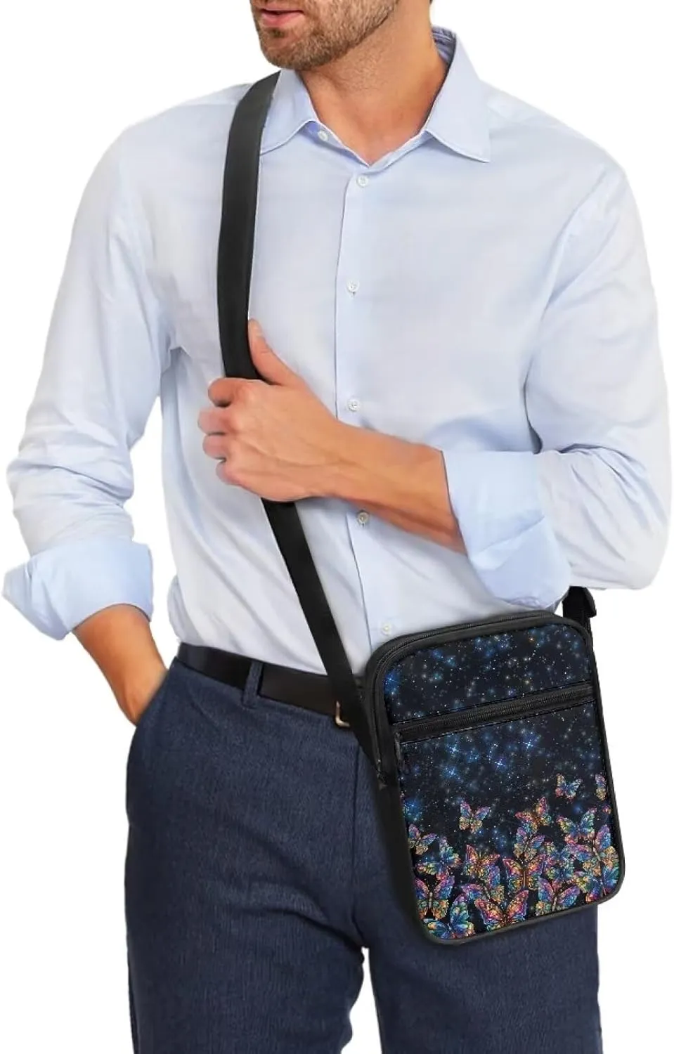 Messenger Bags for Travel Crossbody Shoulder Bags with Pockets Custom Satchel Bag for Phone