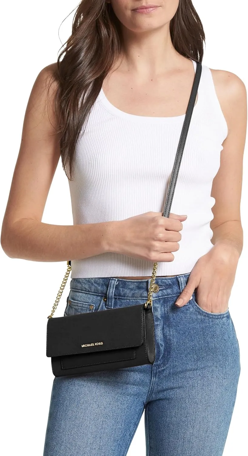 Michael Kors Jet Set Medium 2-in-1 Wallet on Chain Crossbody Bag