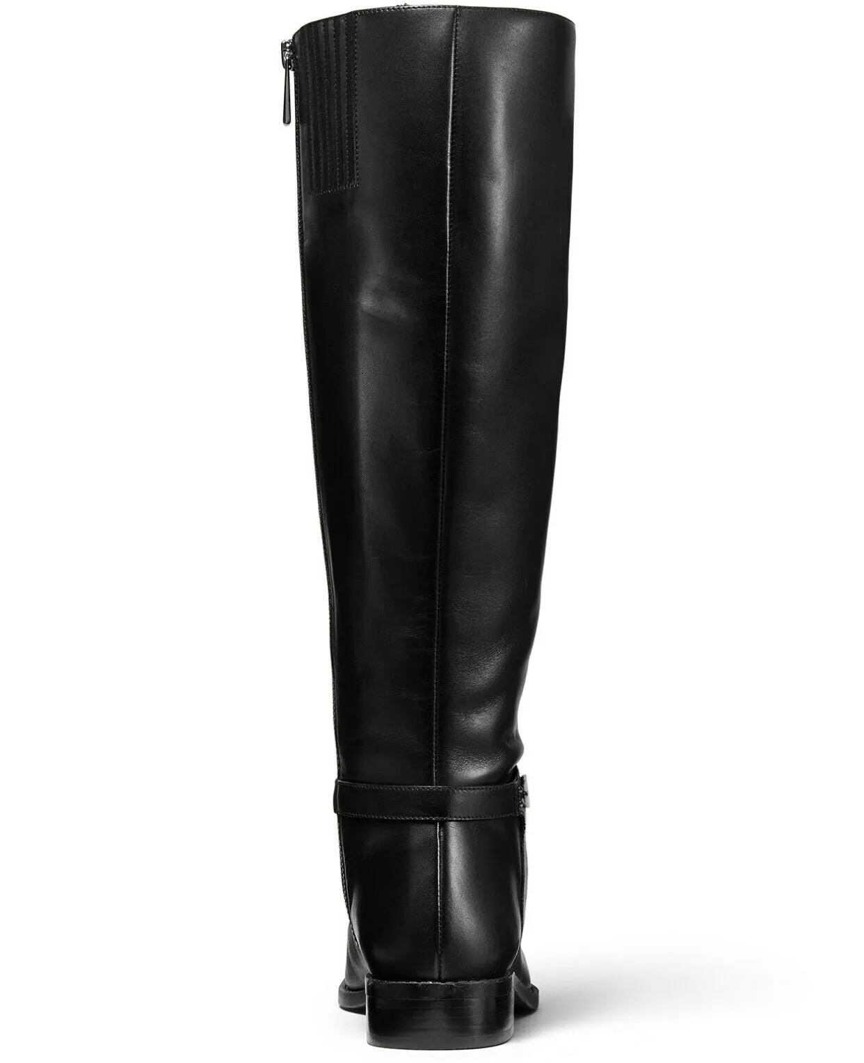Michael Michael Kors Finley Wide Calf Leather Riding Boots Women's Shoes