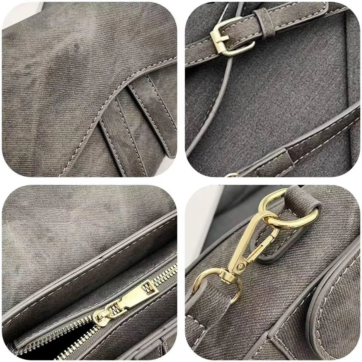Mini Saddle Shoulder Bags for Women Trendy Clutch Purse Small Crossbody Bag Satchel Bags Handbag PU Vegan Leather