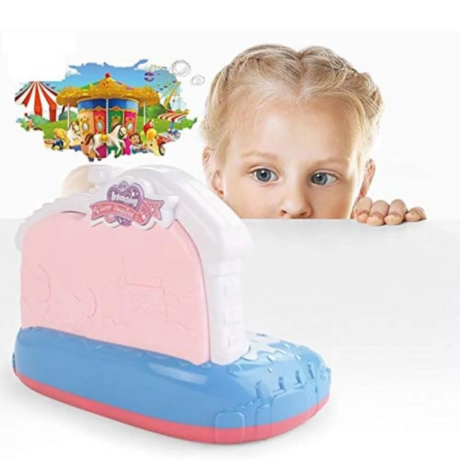 Musical Ferris Wheel Piano Keyboard with Lights & Melodies