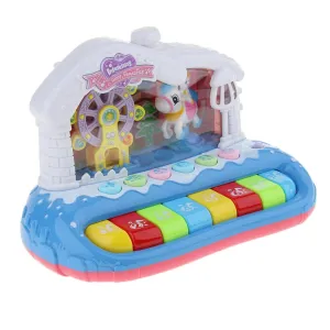 Musical Ferris Wheel Piano Keyboard with Lights & Melodies