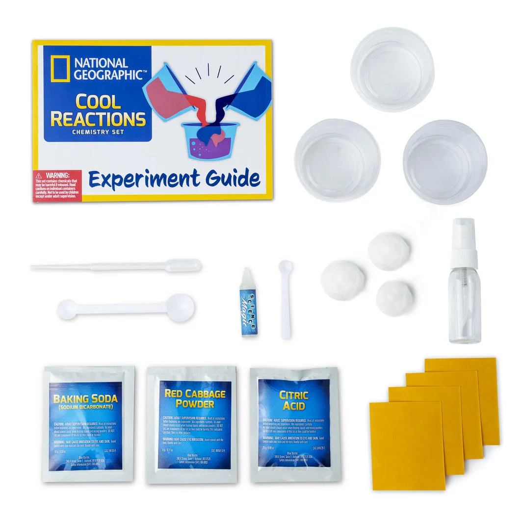 National Geographic Cool Reactions Chemistry Kit