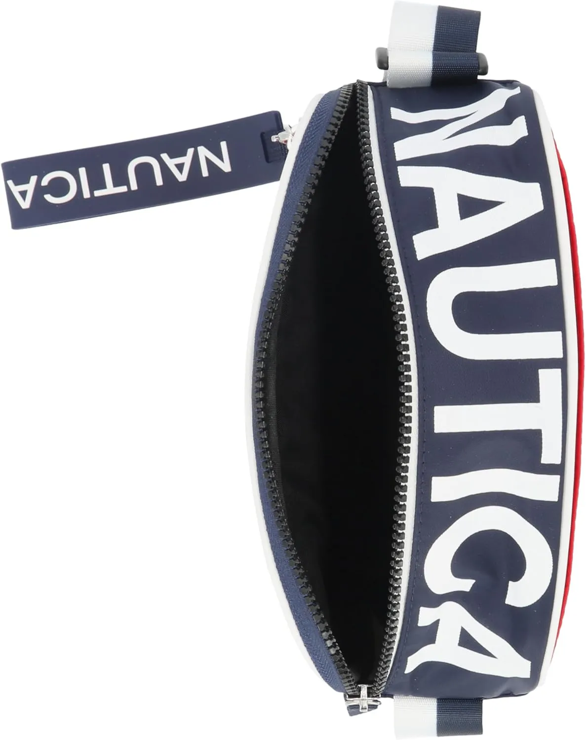 Nautica High Seas Camera Crossbody, Bilateral Red