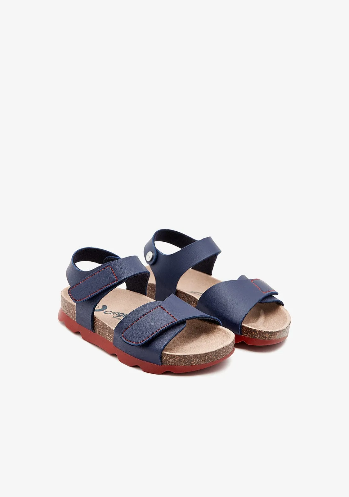 Navy Straps Bio Sandals