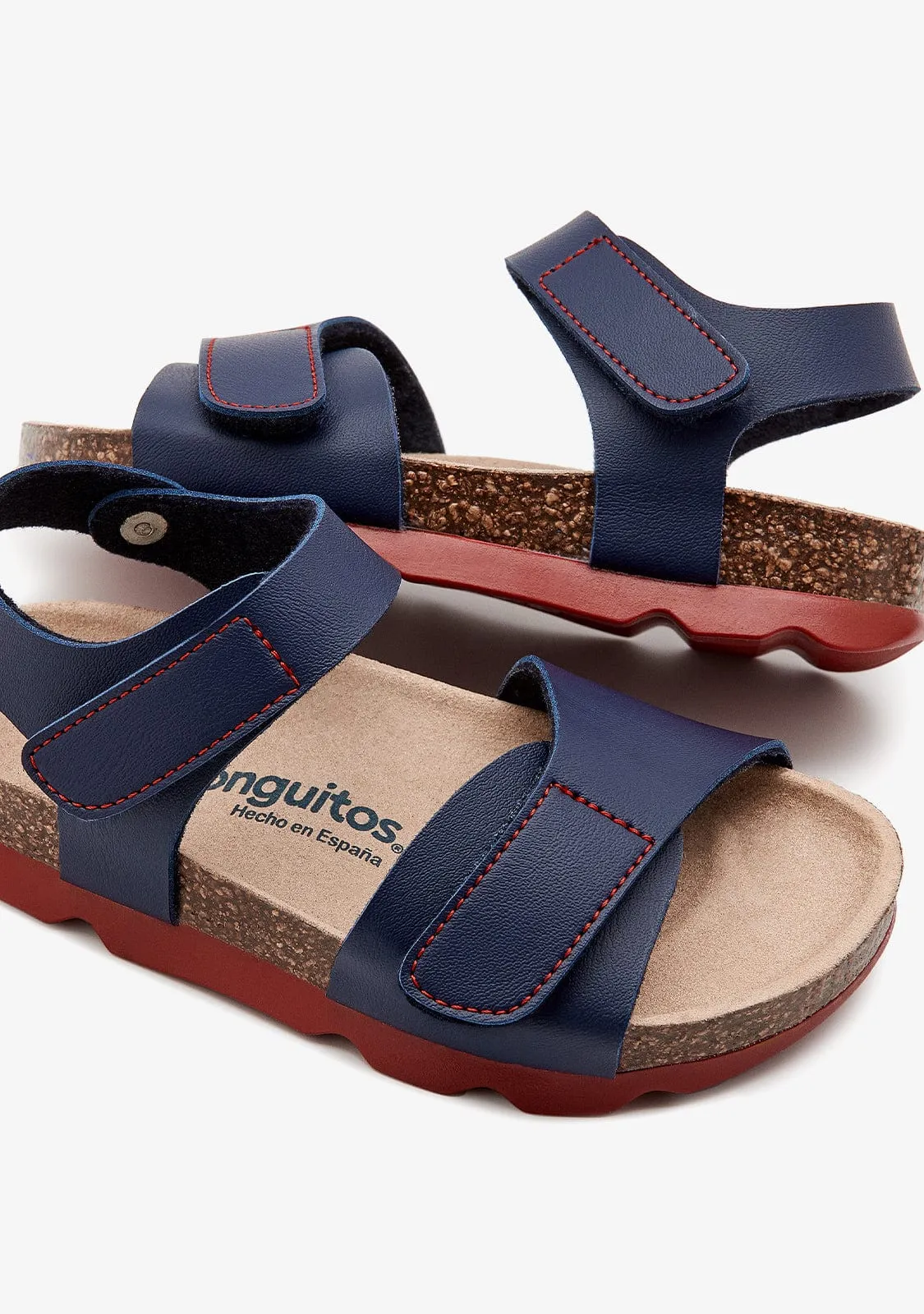 Navy Straps Bio Sandals