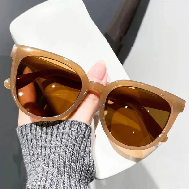 New Small Frame Circular Shape Sunglasses Women's UV400 Eyewear