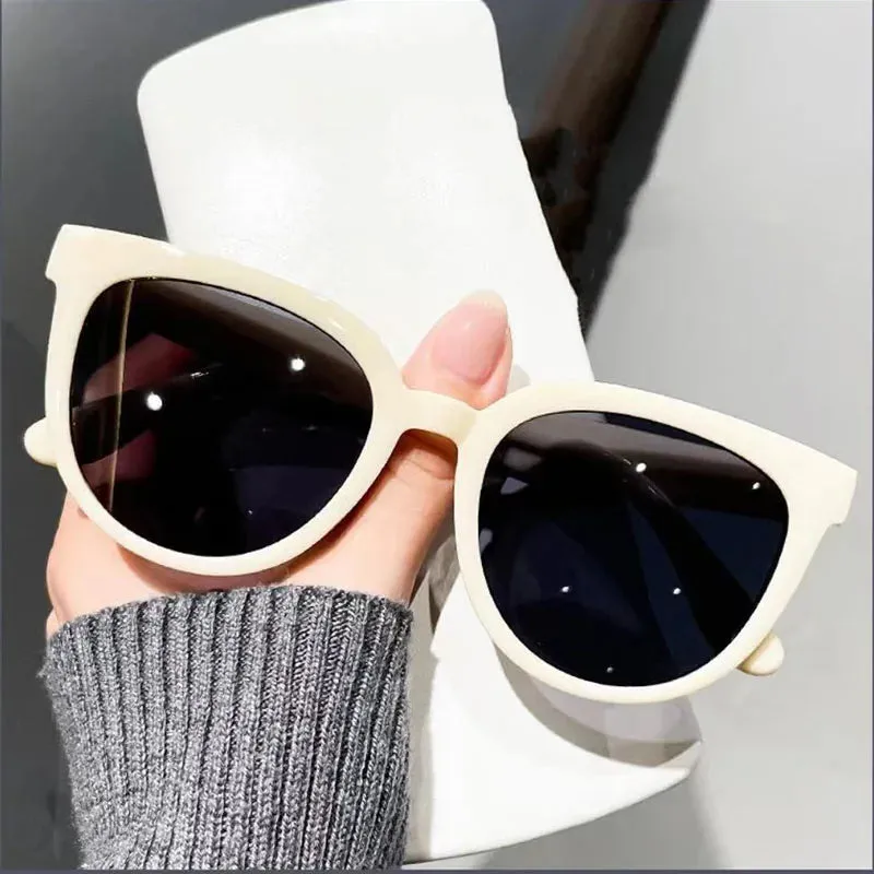 New Small Frame Circular Shape Sunglasses Women's UV400 Eyewear