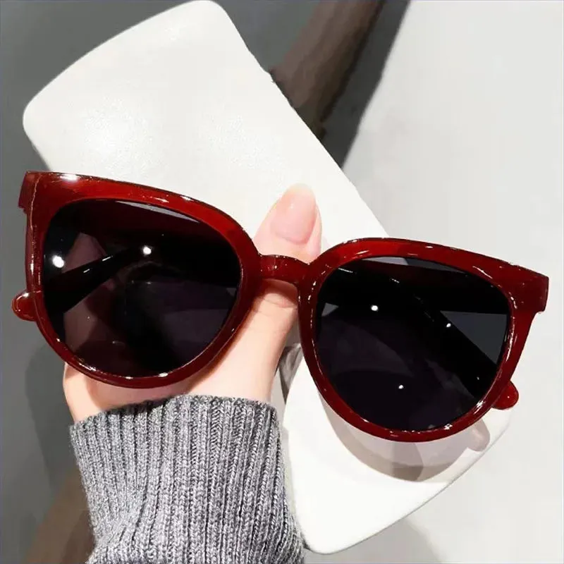New Small Frame Circular Shape Sunglasses Women's UV400 Eyewear