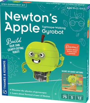 Newton's Apple Tightrope-Walking Gyrobot