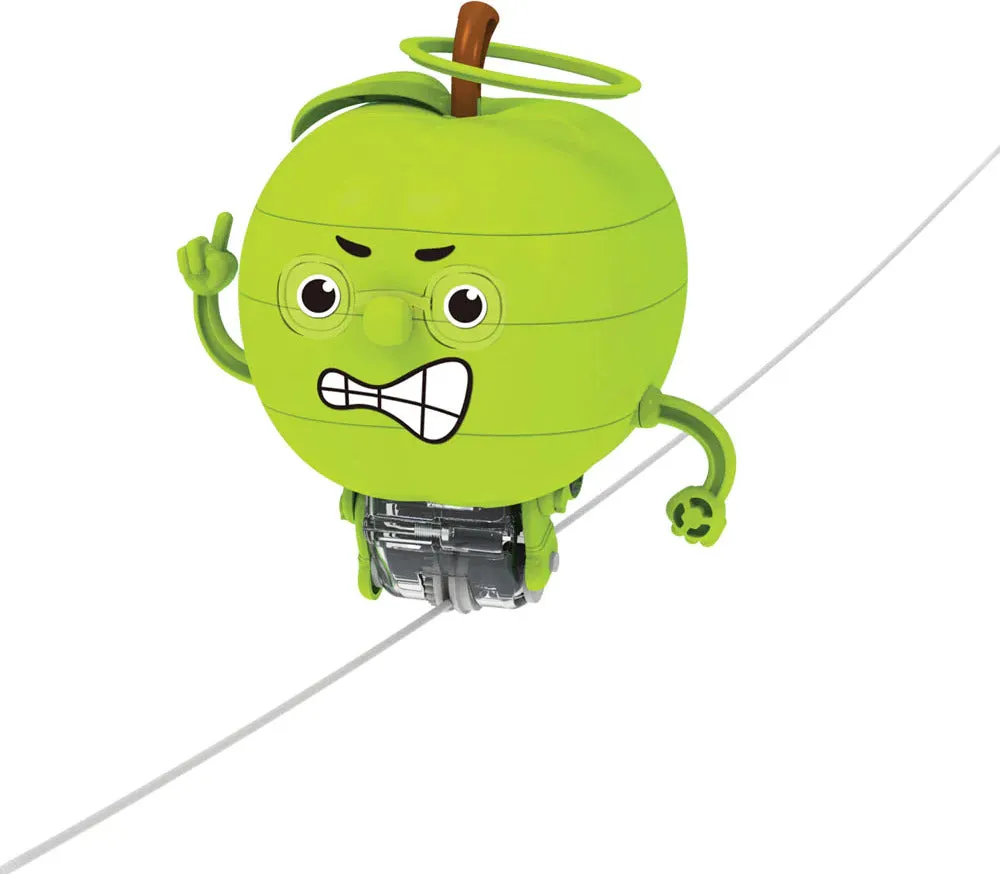 Newton's Apple Tightrope-Walking Gyrobot