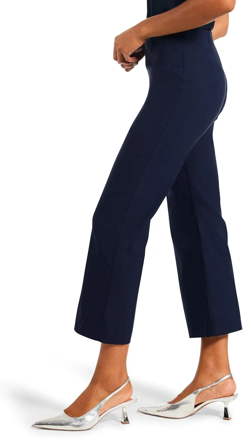 NIC ZOE Women's Polished Wonderstretch Wide-Leg Crop