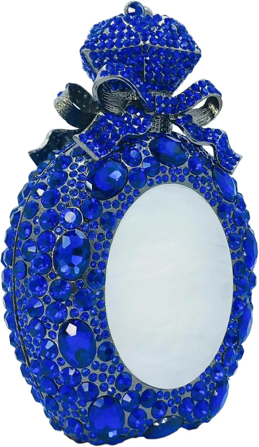 Novelty Perfume Women Crystal Clutch Evening Bags Formal Party Prom Rhinestone Clutch Purses and Handbags,Mini