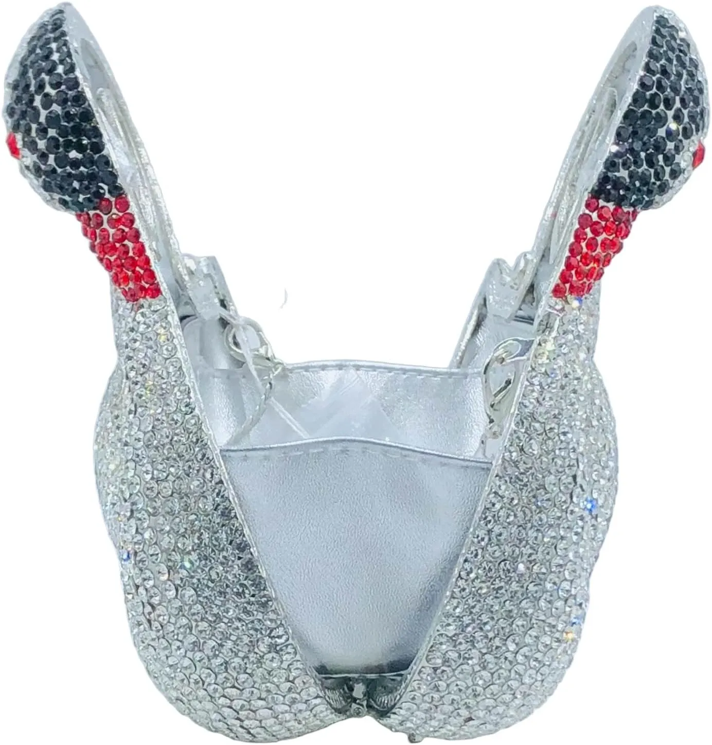 Novelty Swan Crystal Clutch Women Evening Bag and Clutches Party Prom Wedding Handbags Rhinestone Clutch Purses,Mini